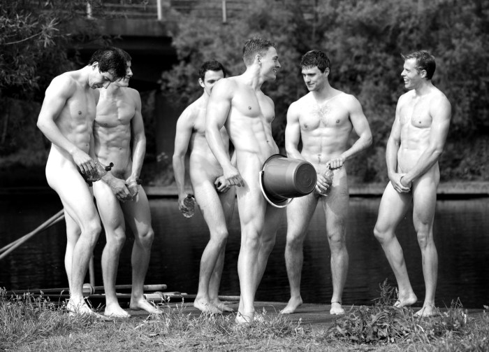 Naked men and women retro