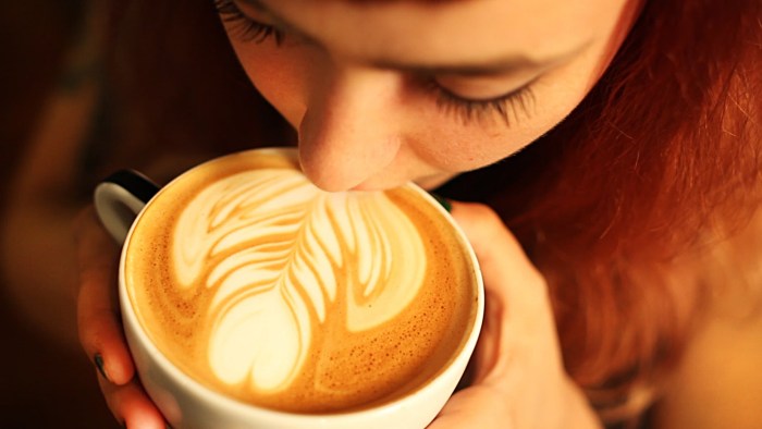 Coffee foam