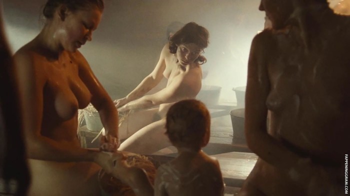 Julia Peresild in the film Territory