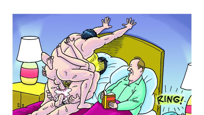 Beautiful erotic caricatures