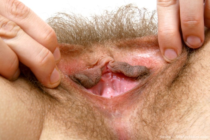 Women's genitals close -up