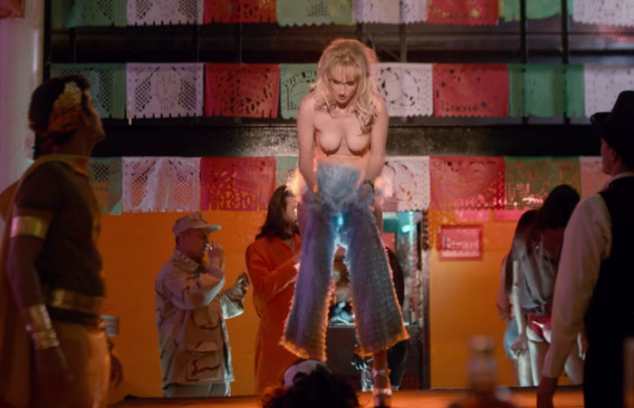 Naked Camille Kiton in the movie "I spit on your graves", 2010