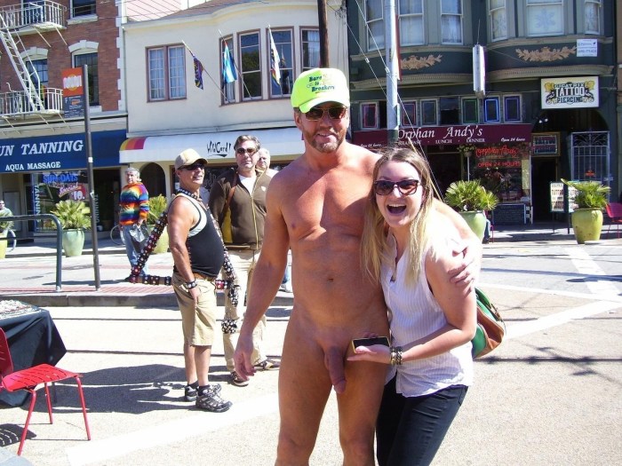 Small member in public