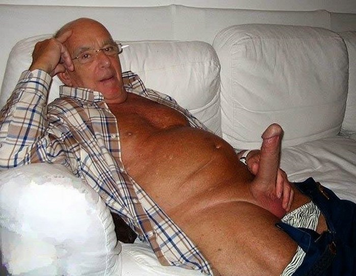 Naked old people with big dicks
