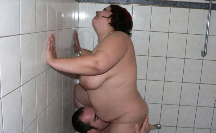 Naked lush women in the shower