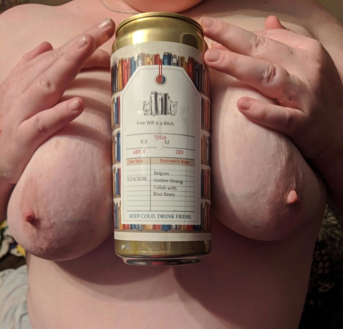Beer bottle in the ass