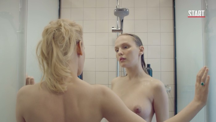 Naked Daria Moroz in the series "Casters"