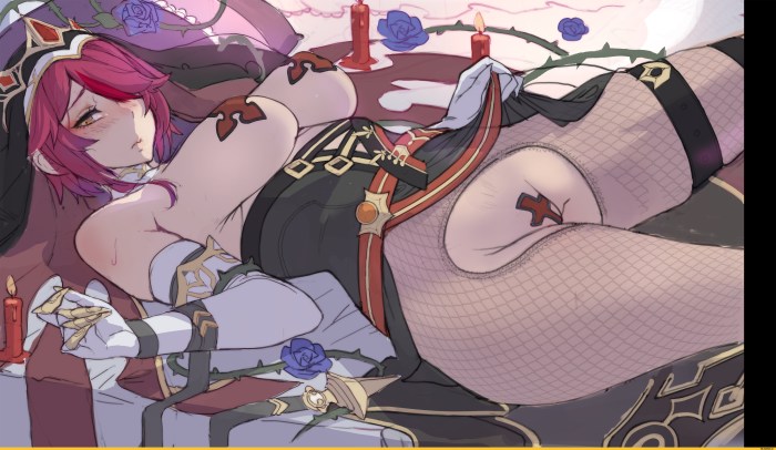 Genshin Impact Mona BDSM