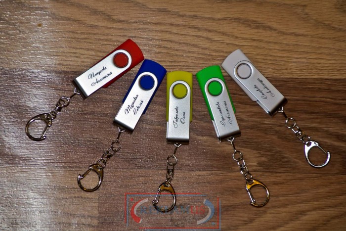 Name flash drives as a gift for children