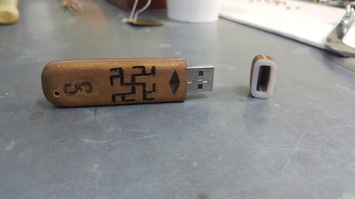 Making a case for a flash drive