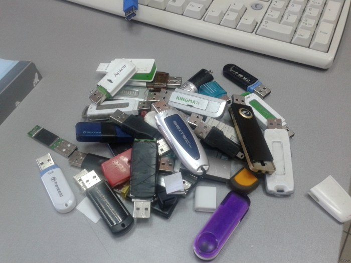 Forgotten flash drive