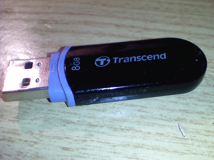 Format the flash drive