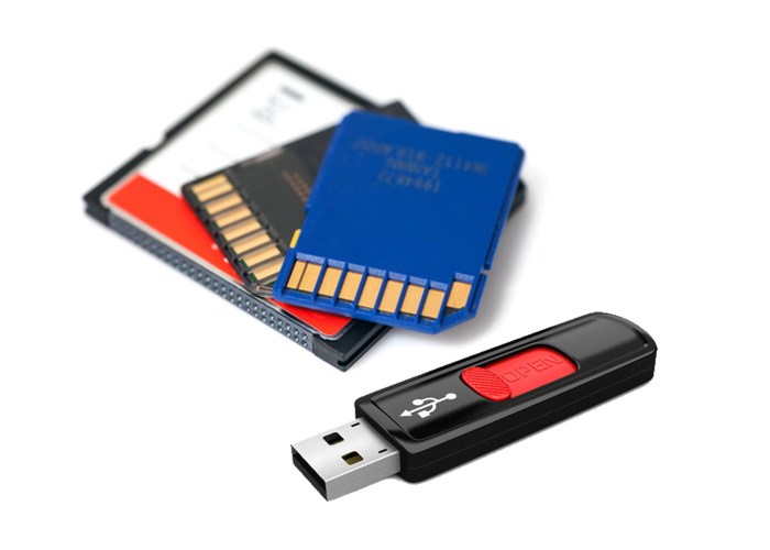 Black accounting flash drive