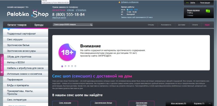 Template Sexhop store wp