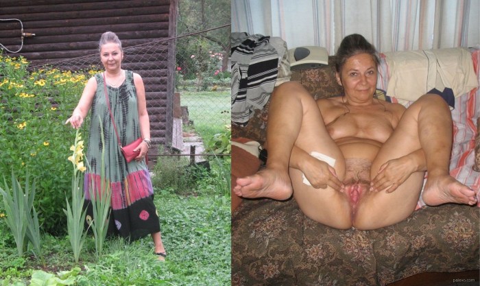 Naked old grandmas in the country