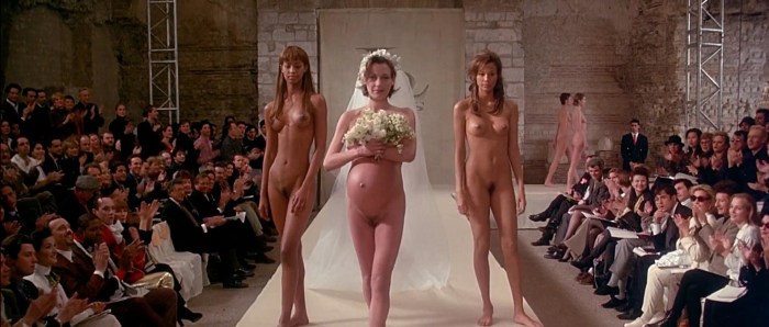 Nudity on fashion shows