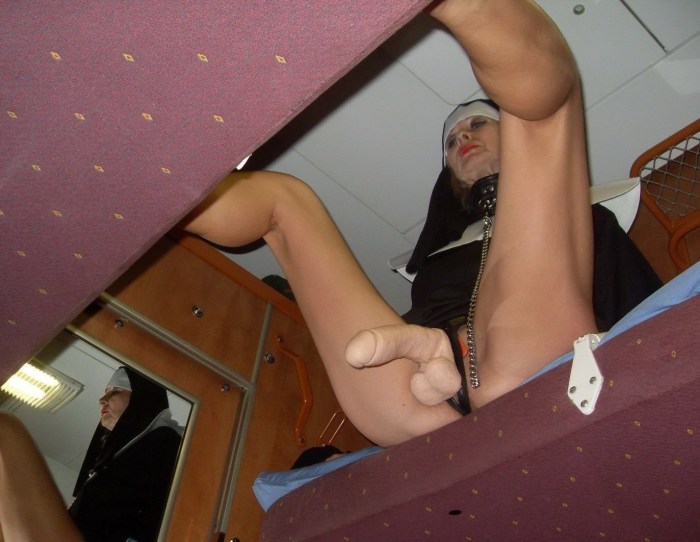 Levushka without panties on the train