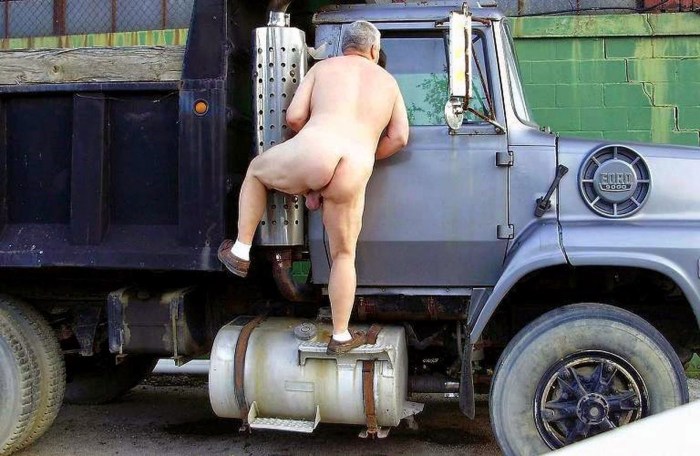 Fucking in the cabin of a truck