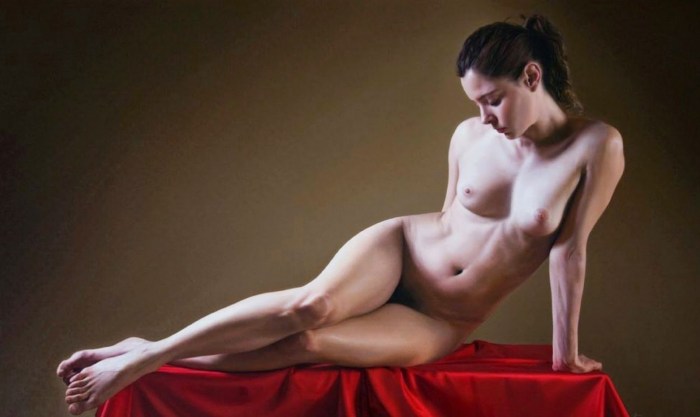 Artist Javier Arisabalo nude
