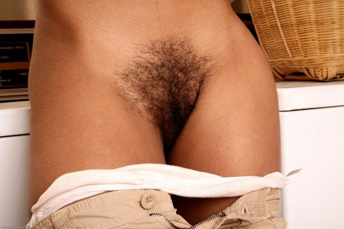 Beautiful unshaven pussies