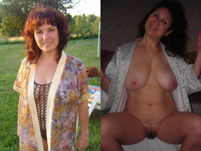 Dressed striped adult women