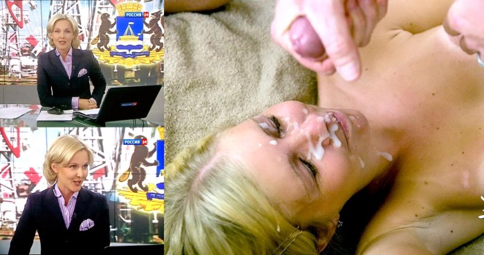 Naked women on television