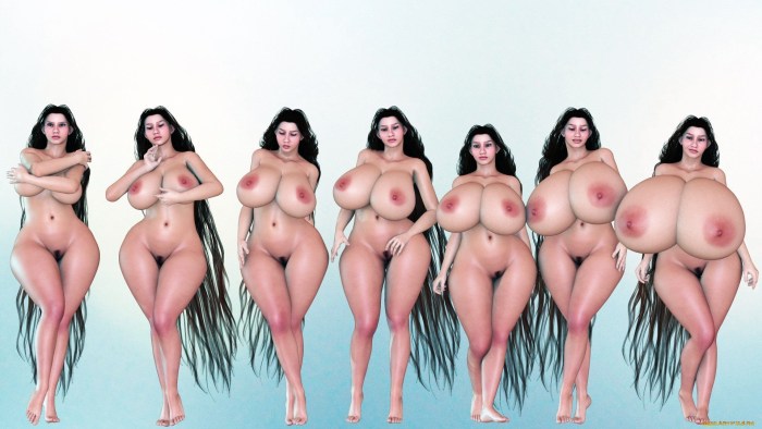 Naked women with big hips