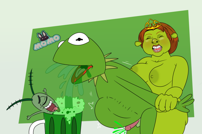 Miss Piggi and Kermit Hentai
