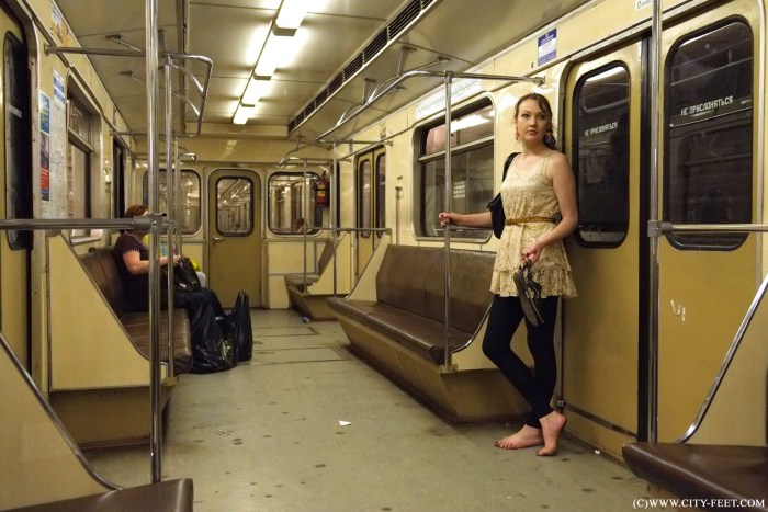 No Pants Subway Ride Moscow