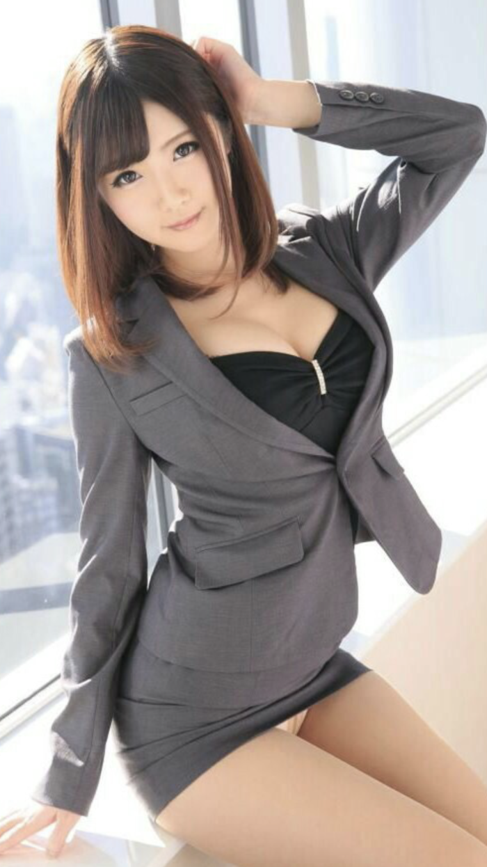 Asian girls in mini skirts