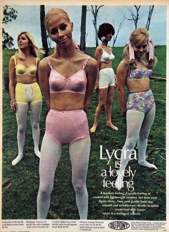 Lingerie for elderly women