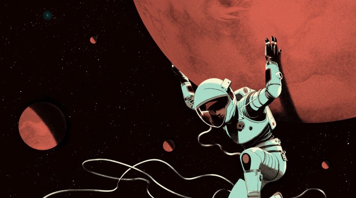 Valpaiper astronaut