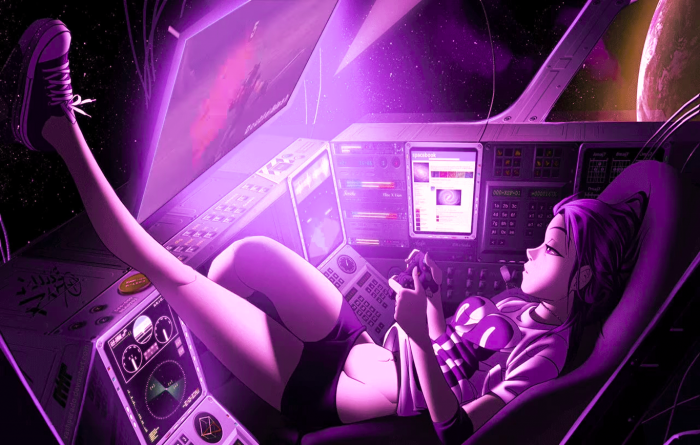Anime Girl Gamer