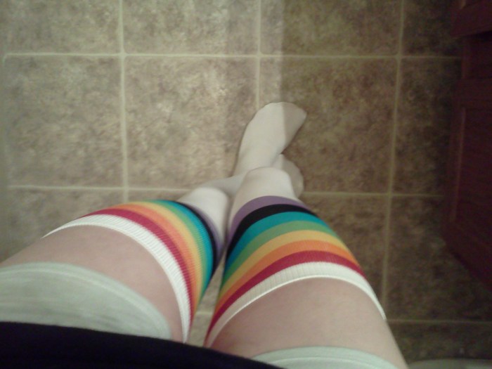 Feet in tights Russian