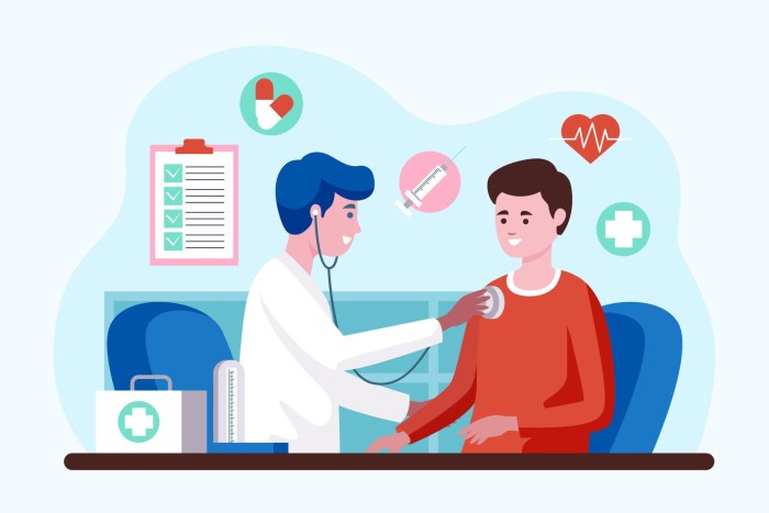 Drawing a doctor for sketching