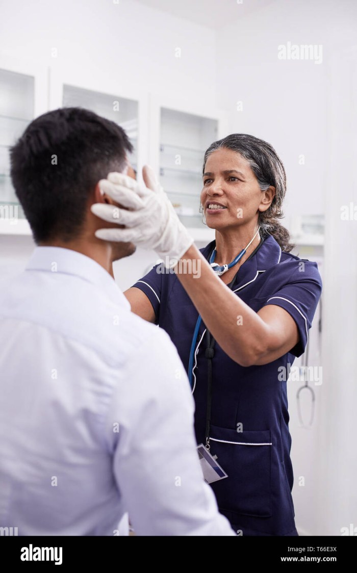 Nurse and doctor