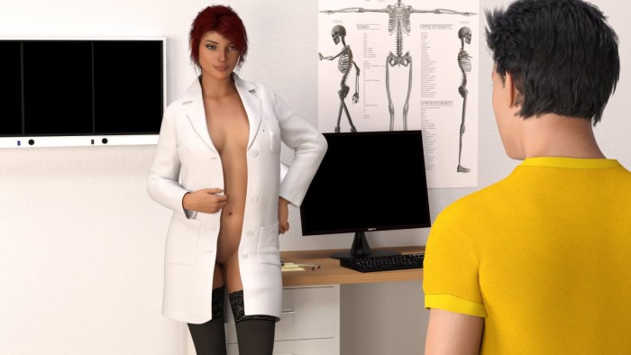 The body of a man and woman anatomy