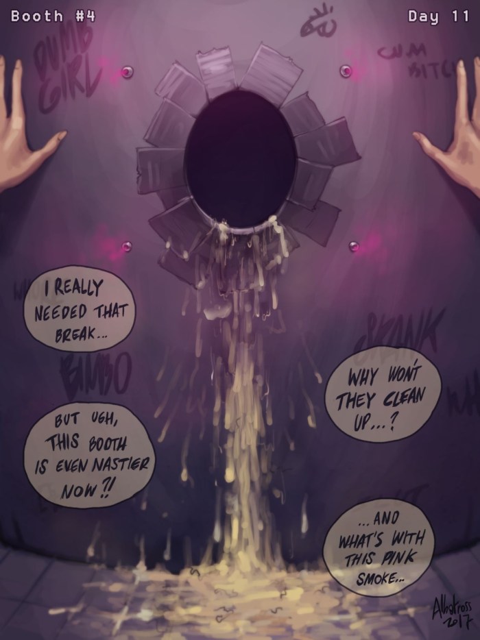 Glory Hole with characters from games