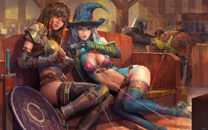Erotic girls from games