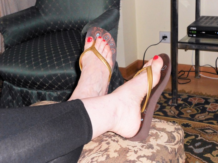 Trucking heels of boots