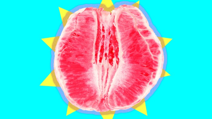 Vulva girls of a teenager