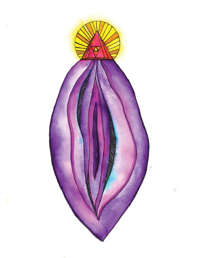 A flower similar to the vagina