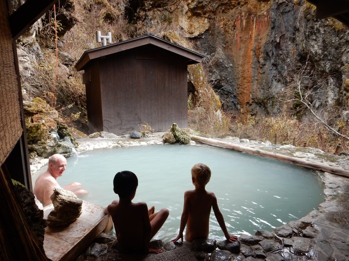 Japan Onsen is a girl