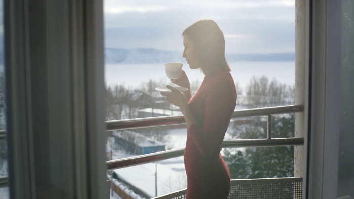 Xxx roller balcony neighbor