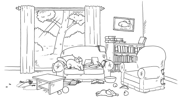 Coloring room