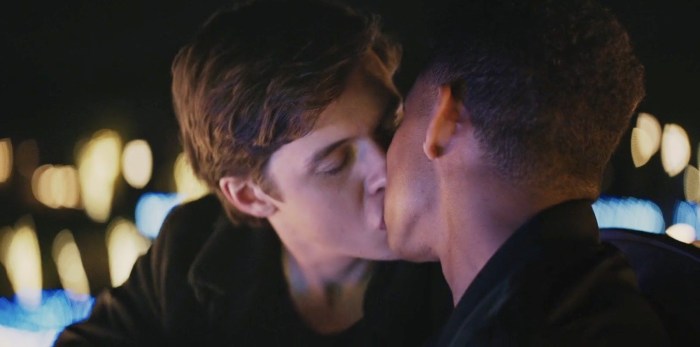 With love Simon kiss