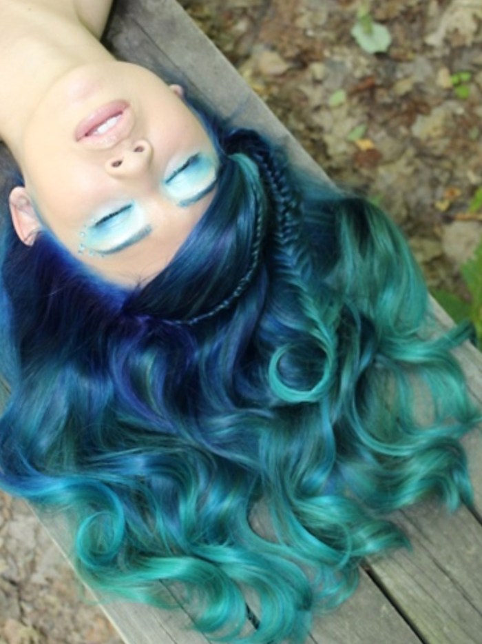 Mermaid hair