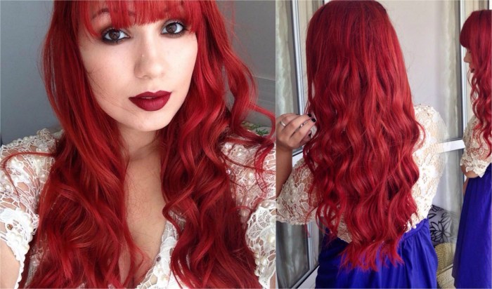 Ruivo ariel hair dye