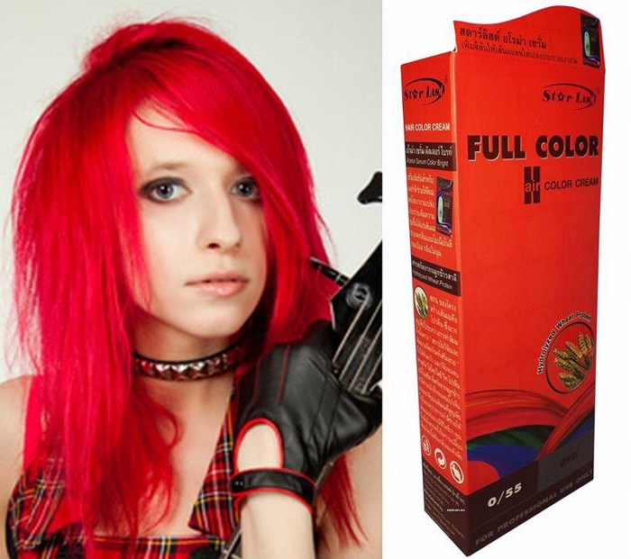 Paint Red Haer Color