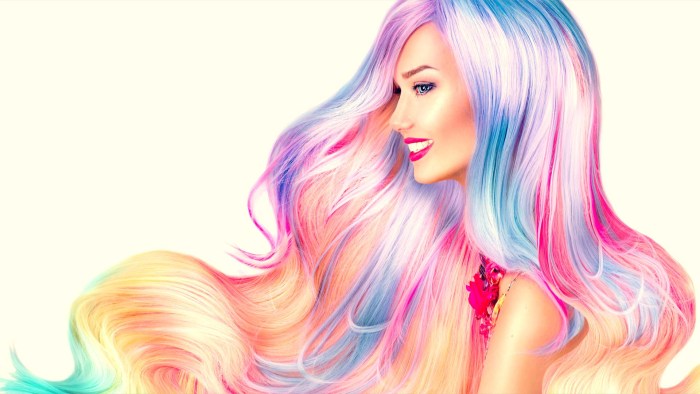 Hair dye for girls
